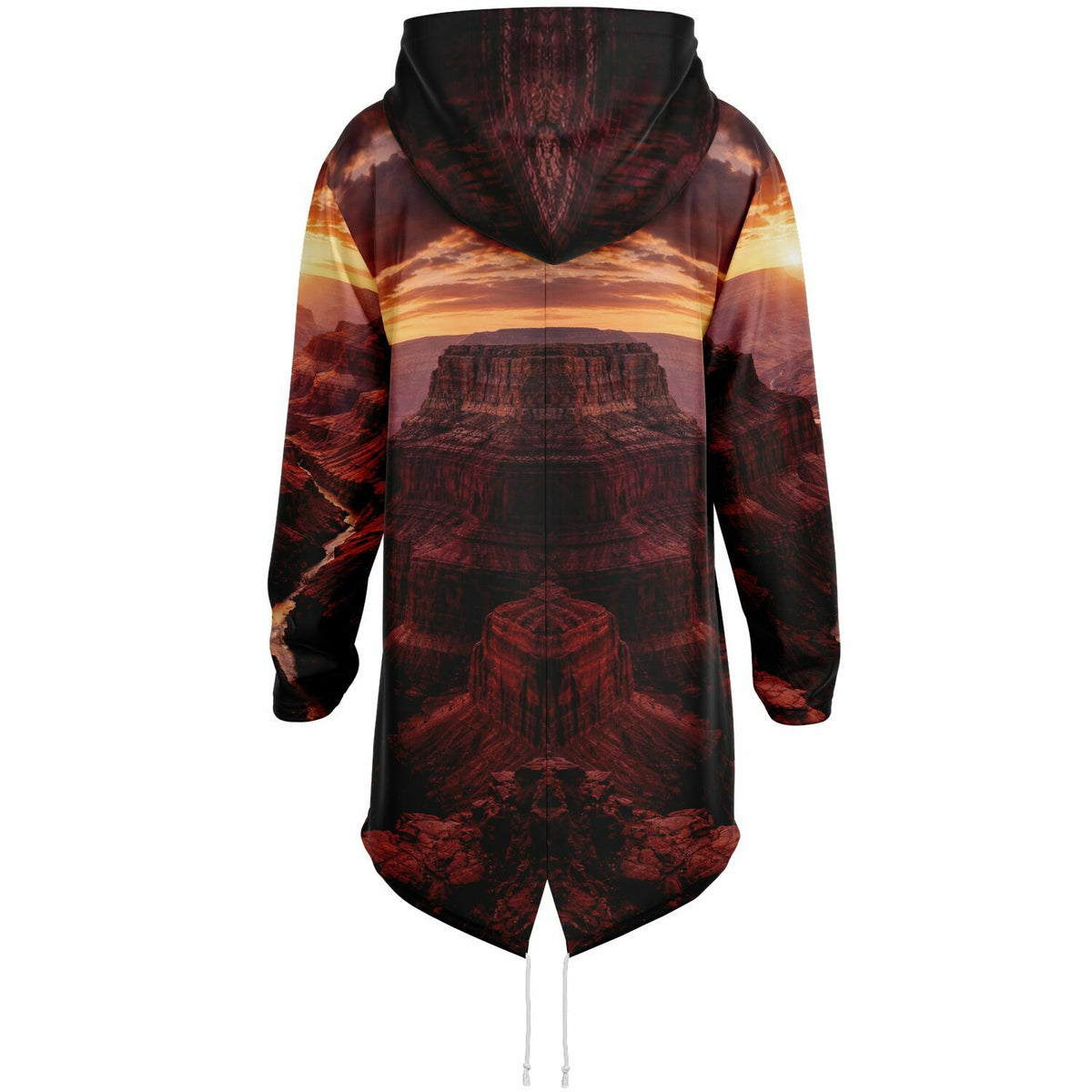Iron Sunset - Elongated Hoodie