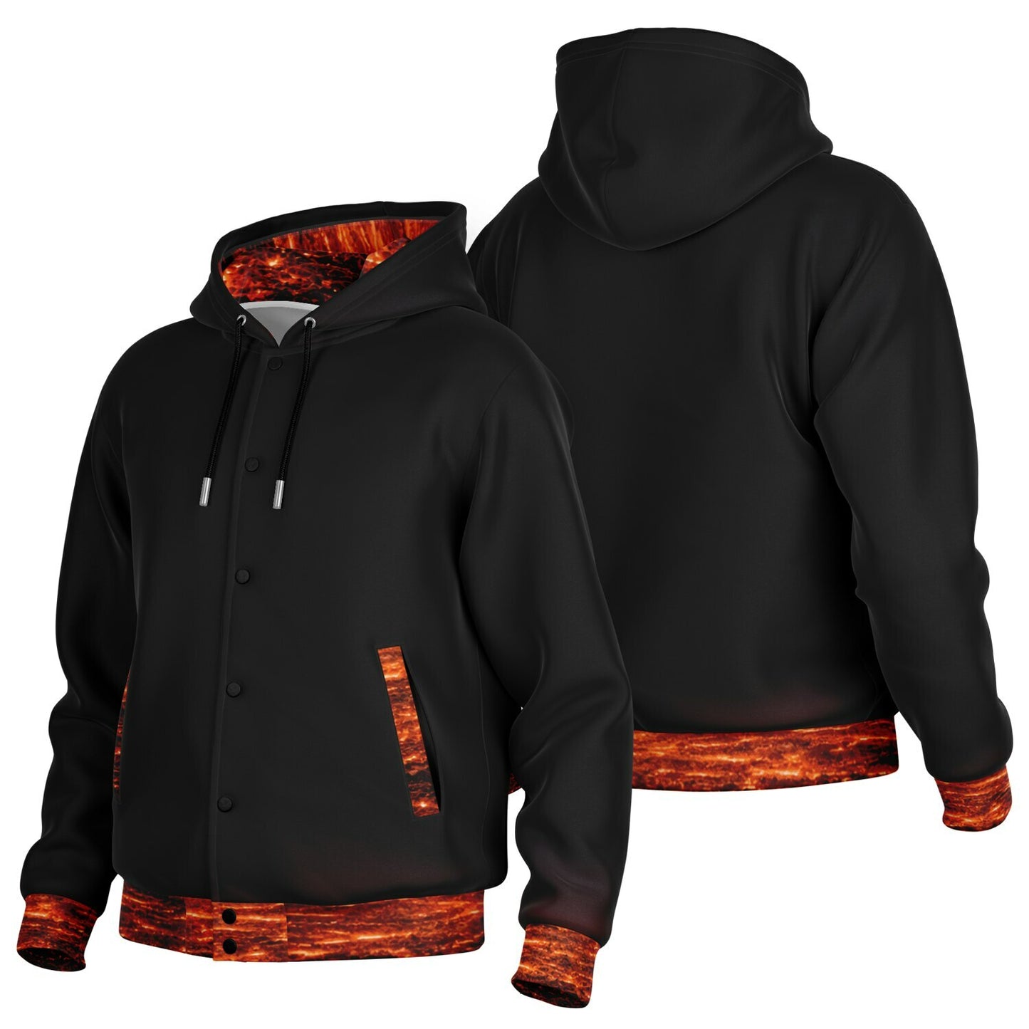 Ancient Sunlight - Button Hoodie