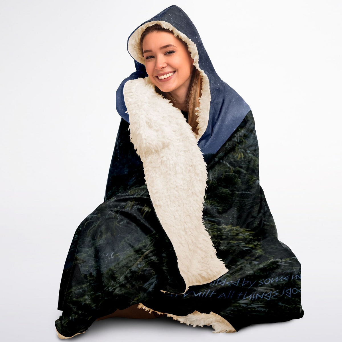 Built all things - Hooded Blanket