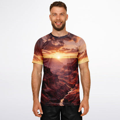 Iron Sunset - Athletic Shirt