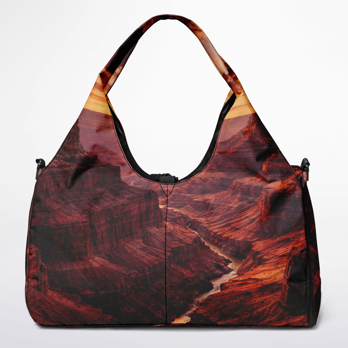 Iron Sunset - Shoulder Gym Bag - AOP