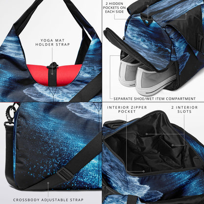 Lucent Tide - Shoulder Gym Bag - AOP