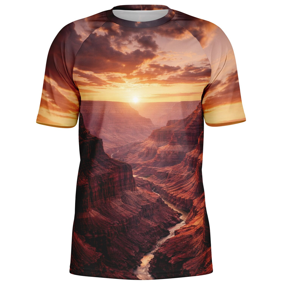 Iron Sunset - Athletic Shirt
