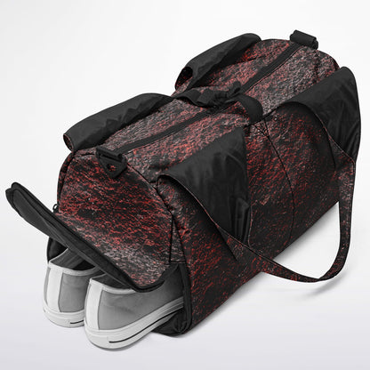 Volcanic Cinder - Shoulder Gym Bag - AOP