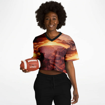 Iron Sunset - Athletic Crop Top