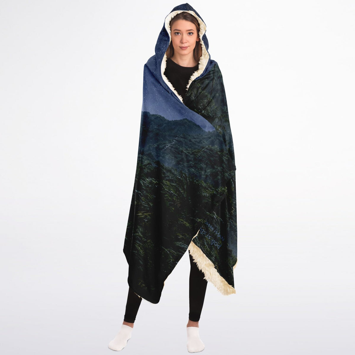 Built all things - Hooded Blanket