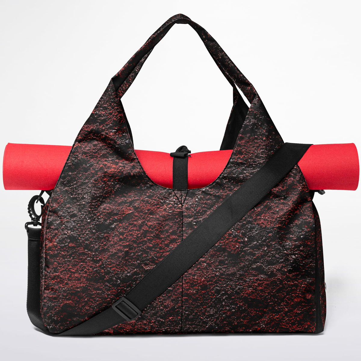 Volcanic Cinder - Shoulder Gym Bag - AOP