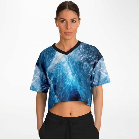 Glacial Core - Athletic Crop Top