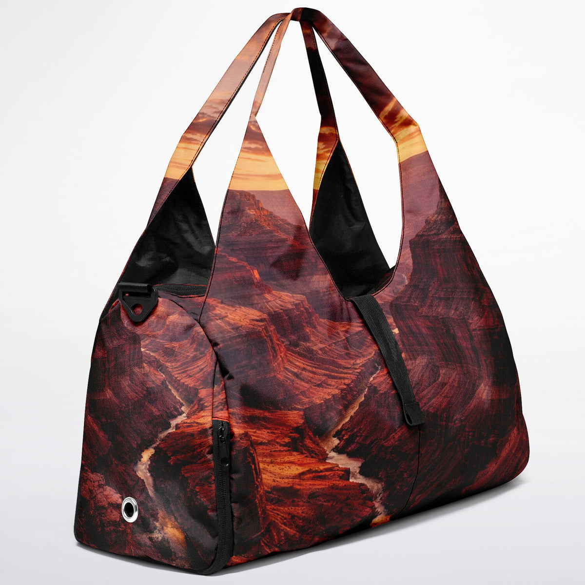 Iron Sunset - Shoulder Gym Bag - AOP