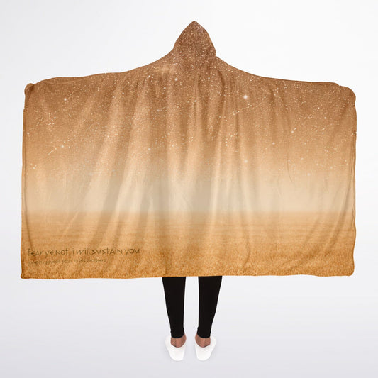 I will sustain you - Hooded Blanket