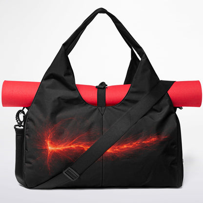 Plasma Flare - Shoulder Gym Bag - AOP