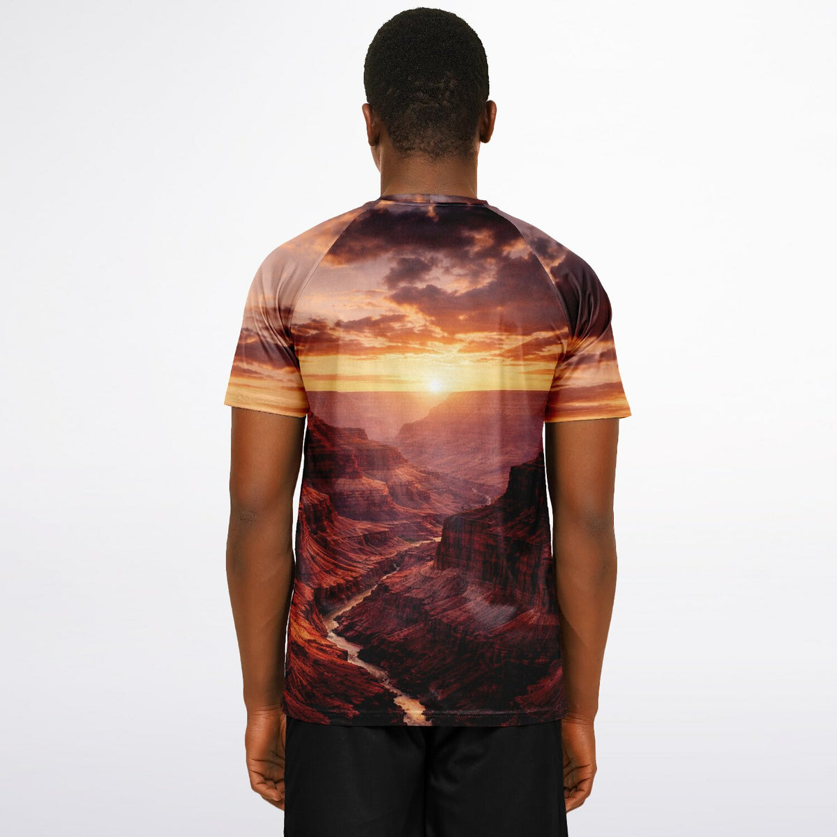 Iron Sunset - Athletic Shirt