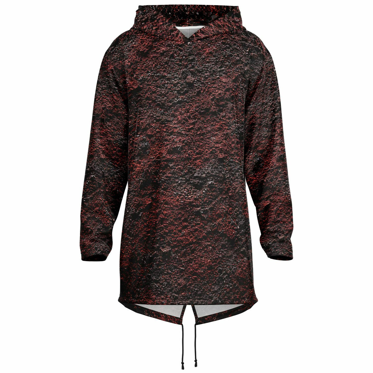 Volcanic Cinder - Elongated Hoodie