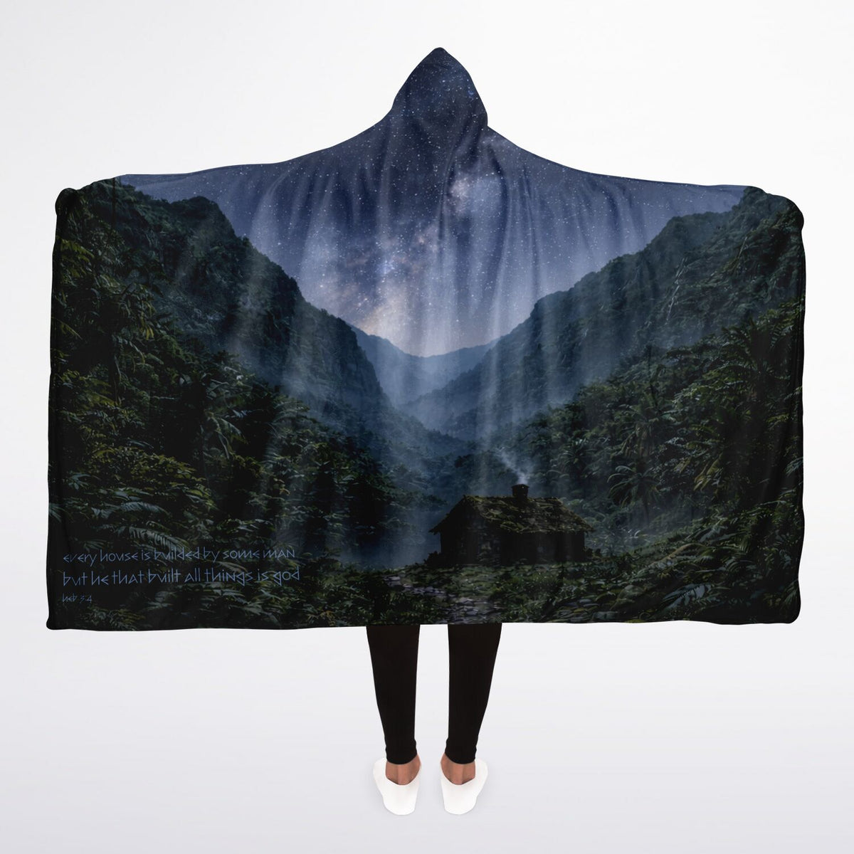 Built all things - Hooded Blanket