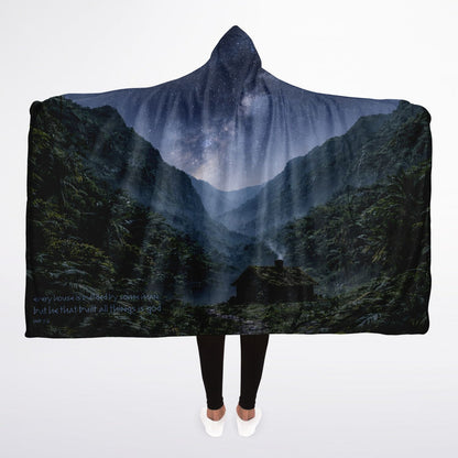Built all things - Hooded Blanket